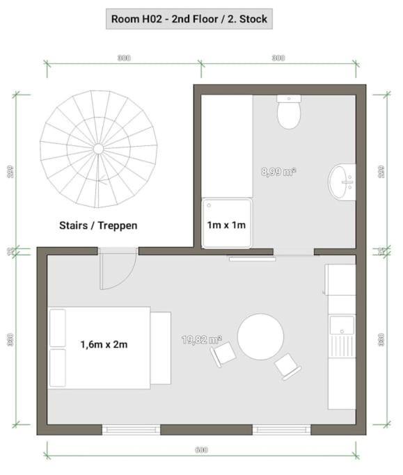 II Gemuetliches 1-Zimmer-Apartment & Eigenes Bad II Koblenz  Dış mekan fotoğraf